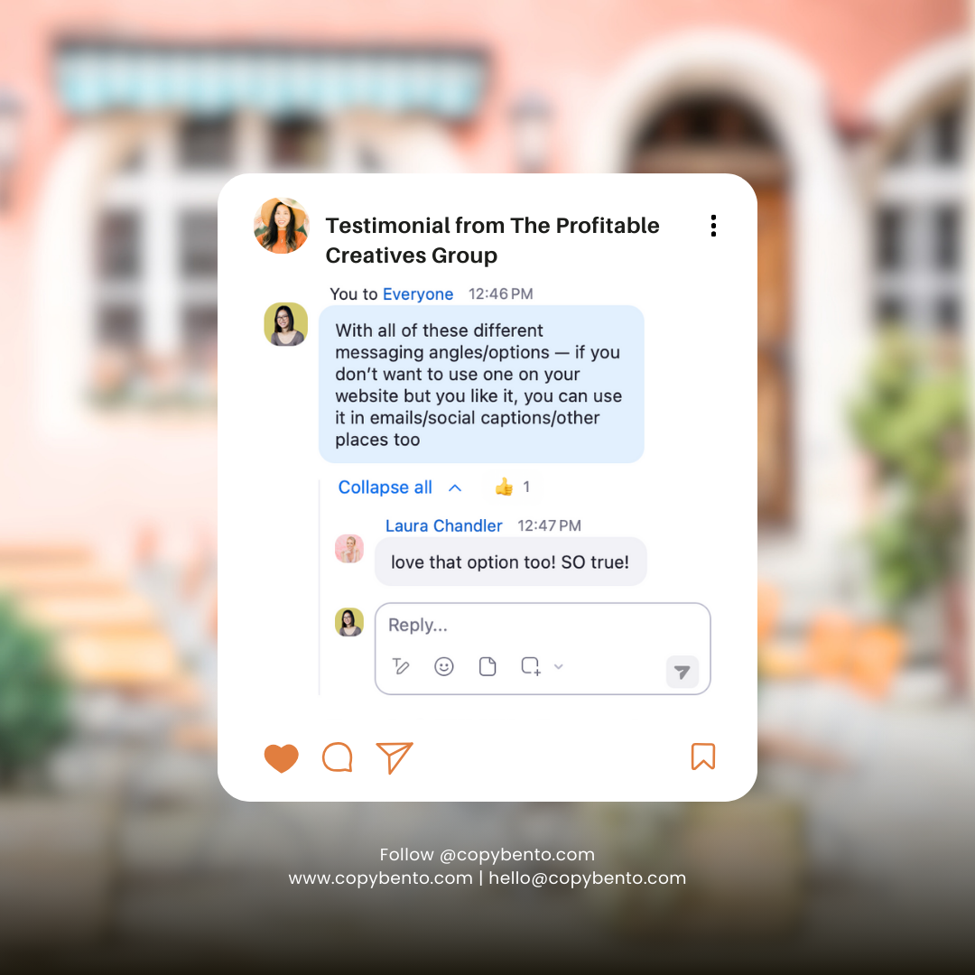 #4: Turn Testimonials into Memorable Messaging