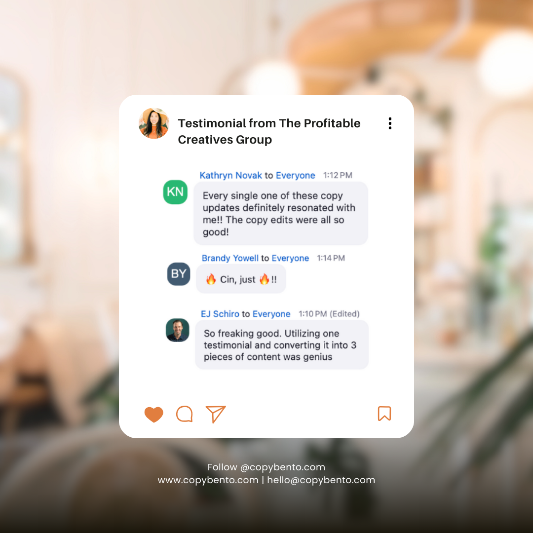#4: Turn Testimonials into Memorable Messaging