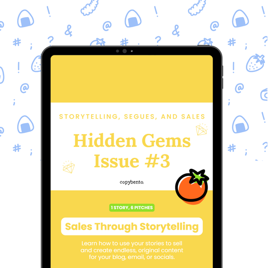 #3: Sales through Storytelling